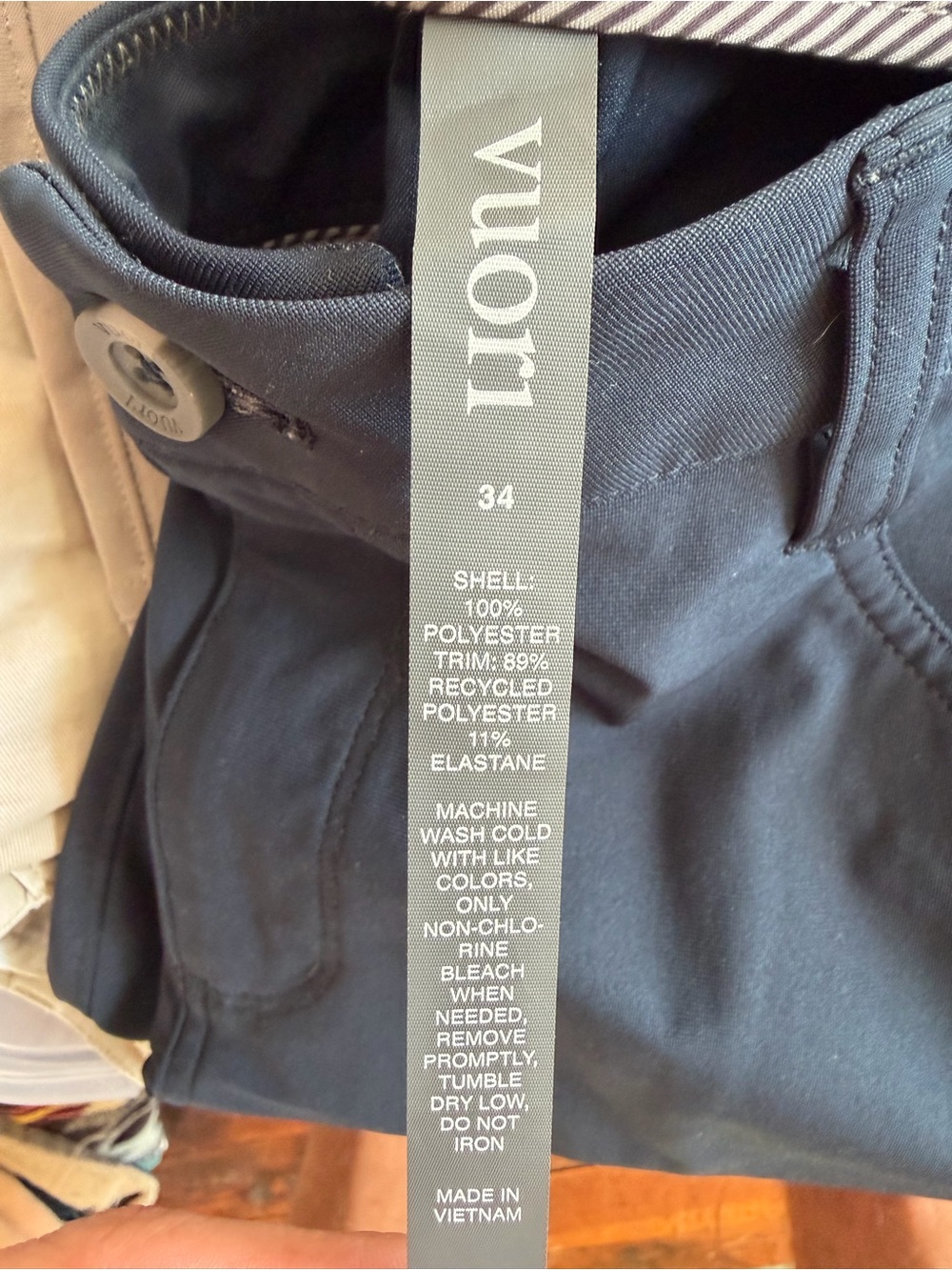 Vuori Meta Pants 34x34